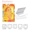Better Office Products Happy Birthday Card For Women W/Envelope, 4 x 6in. By Illustrator and Graphic Artist Ariana Pacino 64534 - alternate 5